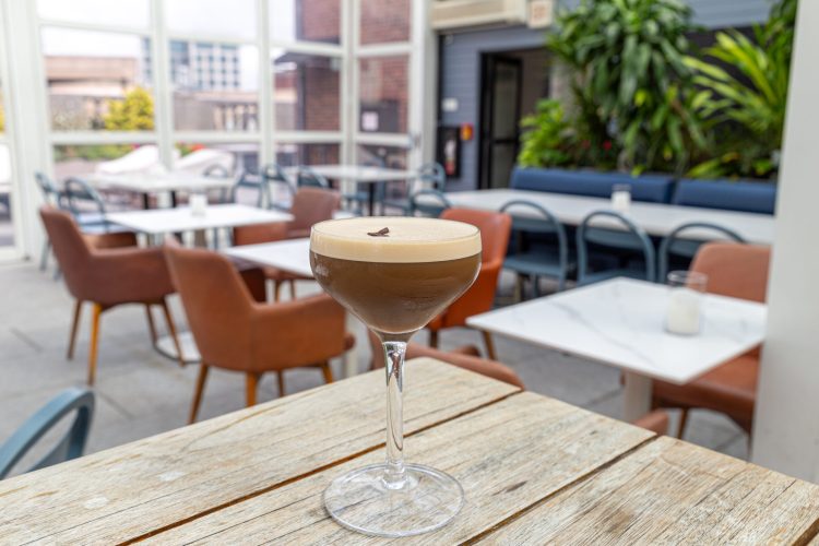 Rooftop at the Providence G Fall Drink Image