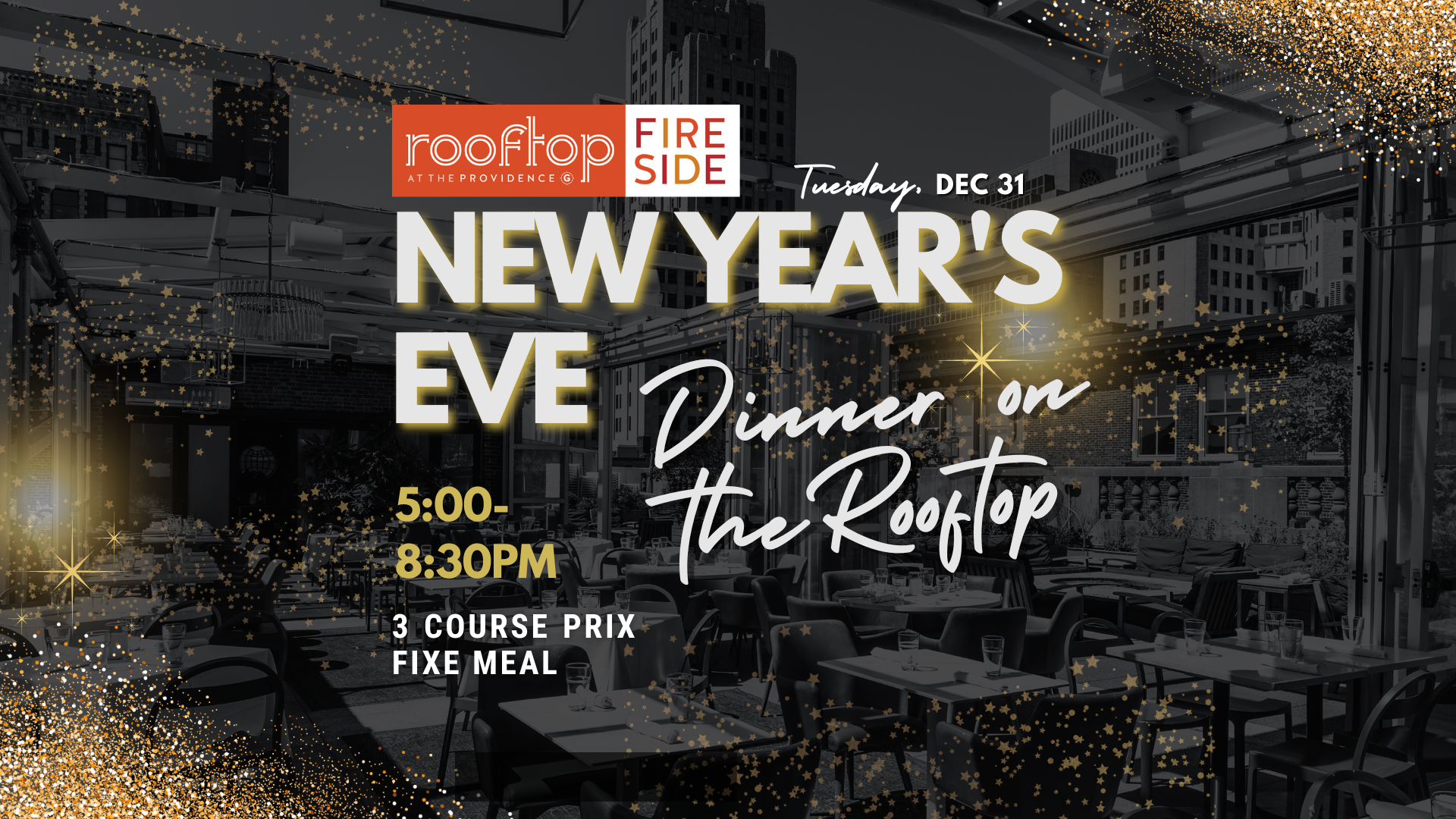 NYE Dinner on the Rooftop