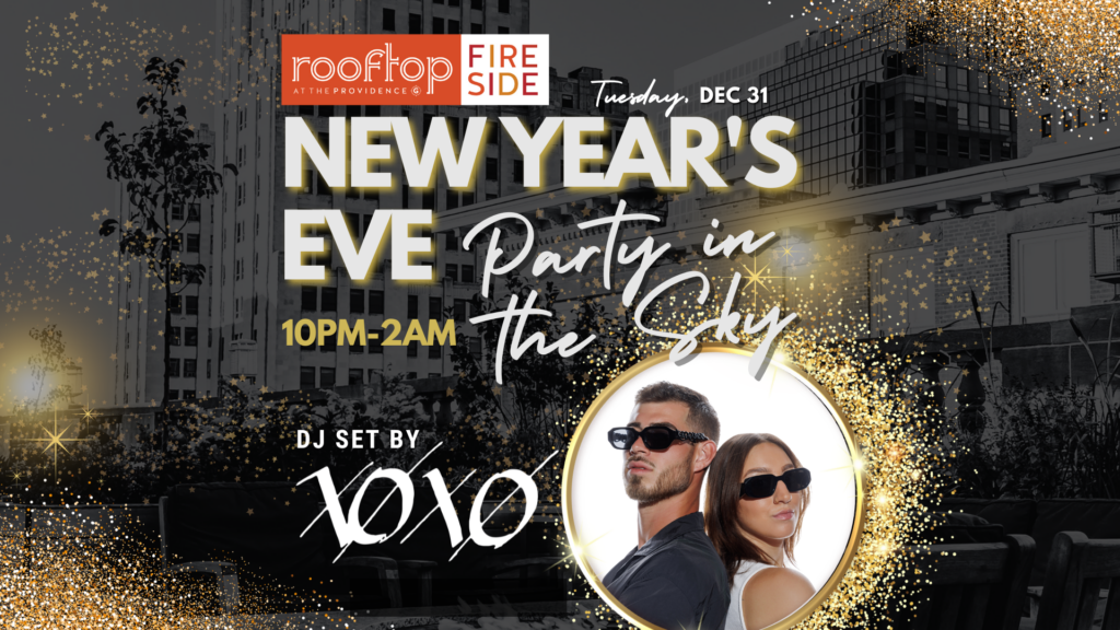NYE Party in the Sky: Ringing in 2025! | Rooftop At The Providence G